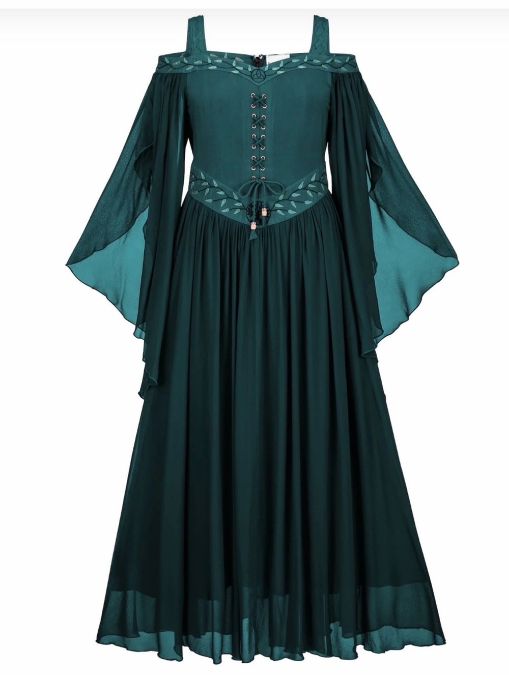 HolyClothing Boho Medieval Dress Sz Small NWT